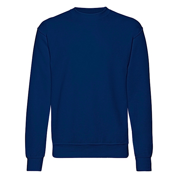 Fruit Of The Loom Herr Set-In Belcoro® Garn Sweatshirt 4XL Marinblå Navy 4XL