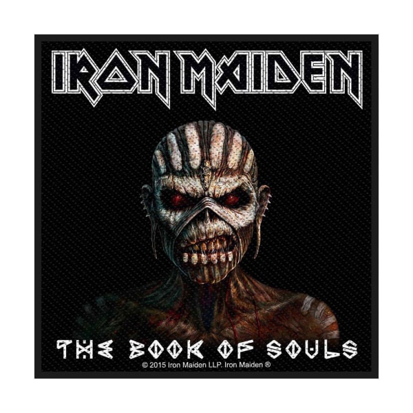 Iron Maiden The Book Of Souls Standard Patch One Size Black/Bro Black/Brown One Size
