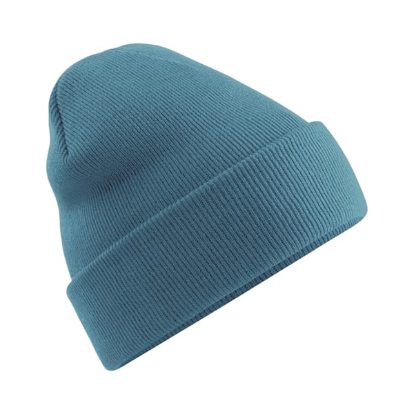 Beechfield Soft Feel Stickad Vintermössa En Storlek Flygvapen Blå Airforce Blue One Size