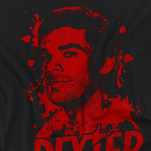 Dexter Unisex Vuxen Born In Blood T-Shirt XXL Svart Black XXL