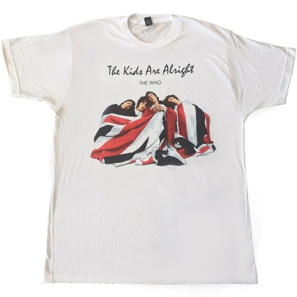 The Who Unisex Adult The Kids Are Alright T-Shirt M Vit White M