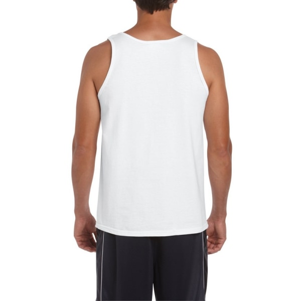 Gildan Mens Softstyle® Linne Vest XL Vit White XL