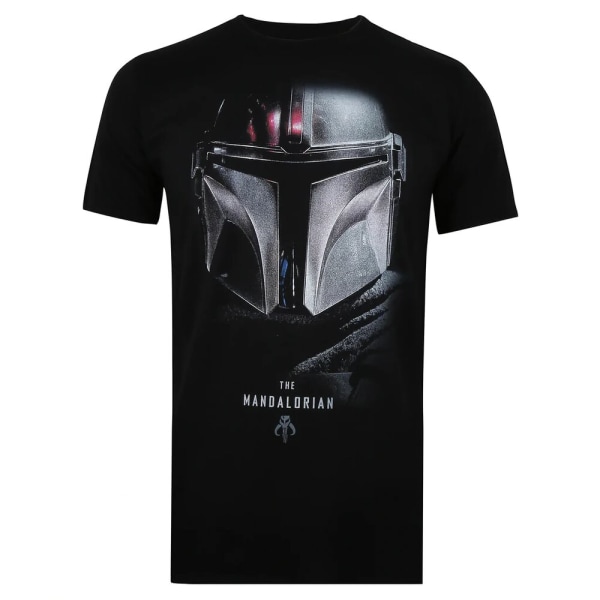 Star Wars: The Mandalorian Mens Shadow T-Shirt M Svart Black M