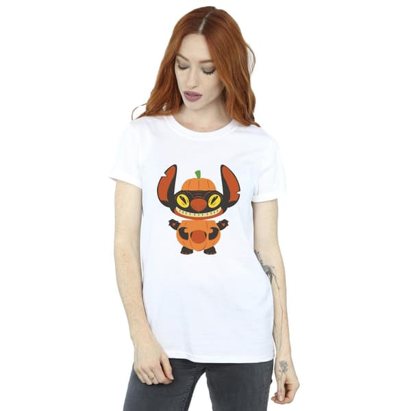 Disney Dam/Dam Lilo & Stitch Pumpa Kostym Bomull Boyfriend White M