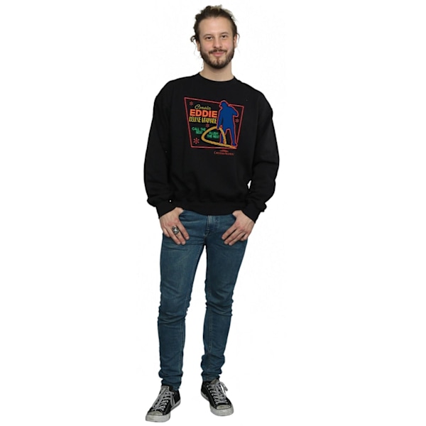 National Lampoon's julspecial herr Cousin Eddie sweatshirt Black M