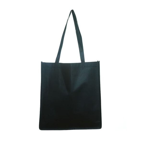 United Bag Store Gusseted tygväska One Size Svart Black One Size