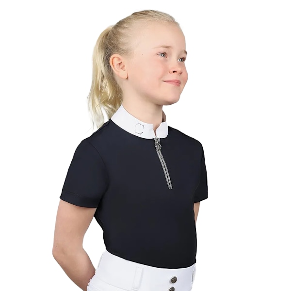 Coldstream Flickor Next Generation Elrick Tävlingsskjorta 9-10 År B Black 9-10 Years