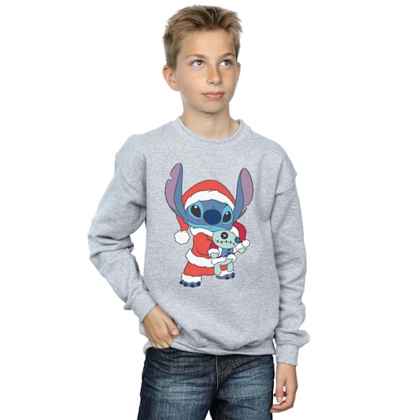 Disney Boys Lilo And Stitch Stitch Jultröja 7-8 År Sports Grey 7-8 Years