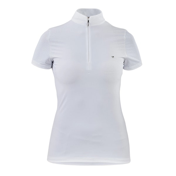 Aubrion Girls Walston Show Shirt 9-10 år Vit White 9-10 Years