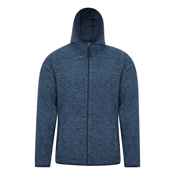 Mountain Warehouse Mens Snowdon II Full Zip Hoodie XXL Blå Blue XXL