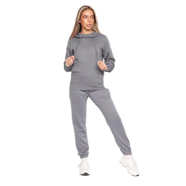 Juice Dam/Dam Cremmoore Hoodie S Mörkgrå Dark Grey S