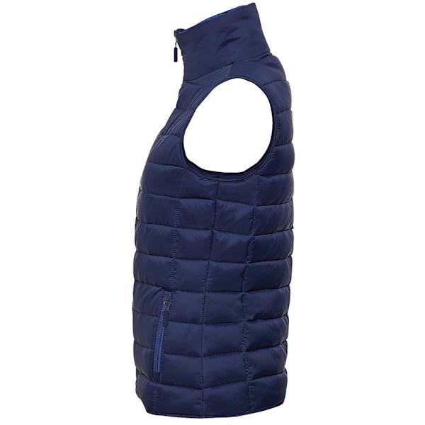 SOLS Dam/Kvinnor Wave Vadderad Vattenavvisande Bodywarmer/Gilet Navy S