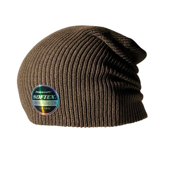 Result Core Unisex Vuxen Softex Mössa One Size Choklad Chocolate One Size