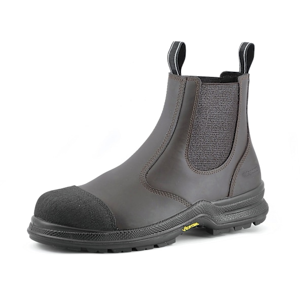 Grisport Loader Waxy Läder Säkerhetskängor 9 UK Brun Brown 9 UK