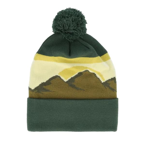 Beechfield Mountain Pom Pom Beanie One Size Alpine Peaks Alpine Peaks One Size
