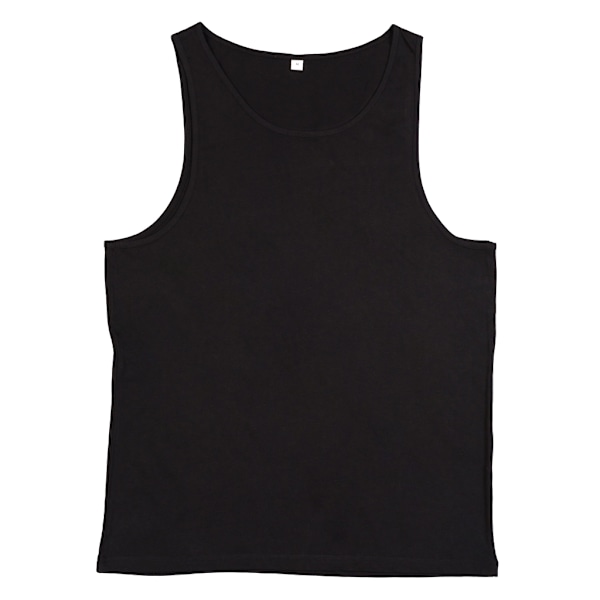 One By Mantis Unisex Drop Armhole Vest Top XS Svart Black XS