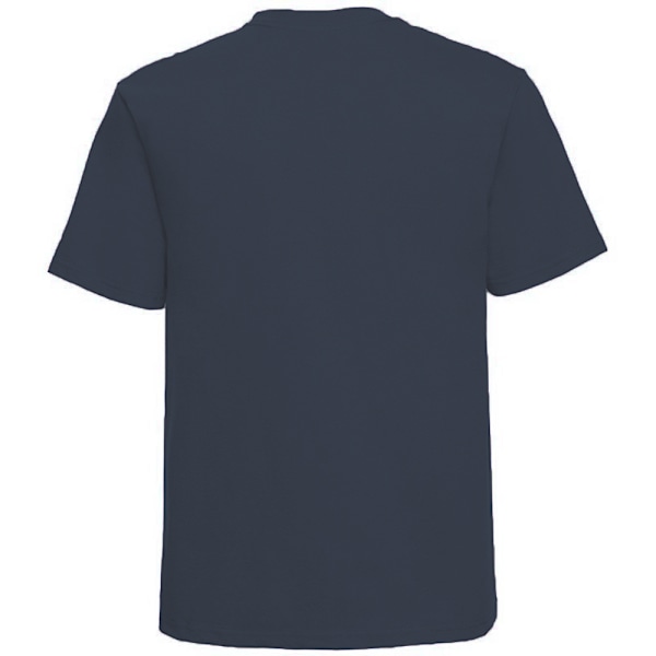 Russell Europe Classic Heavyweight Ringspun T-shirt med kort ärm för män French Navy M