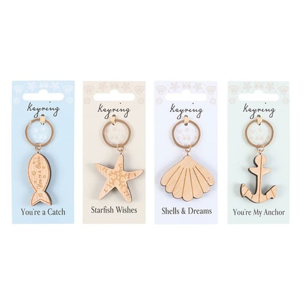 Something Different Drift Away Nautisk Nyckelring (24-pack) På Multicoloured One Size