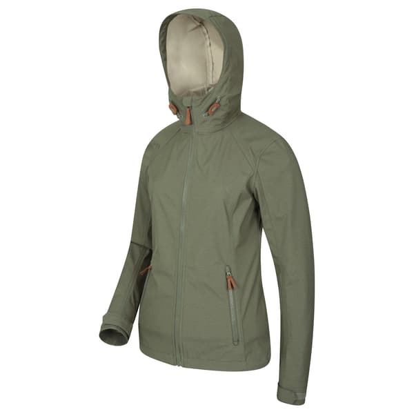 Mountain Warehouse Iona Softshelljacka för dam 14 UK K Khaki 14 UK