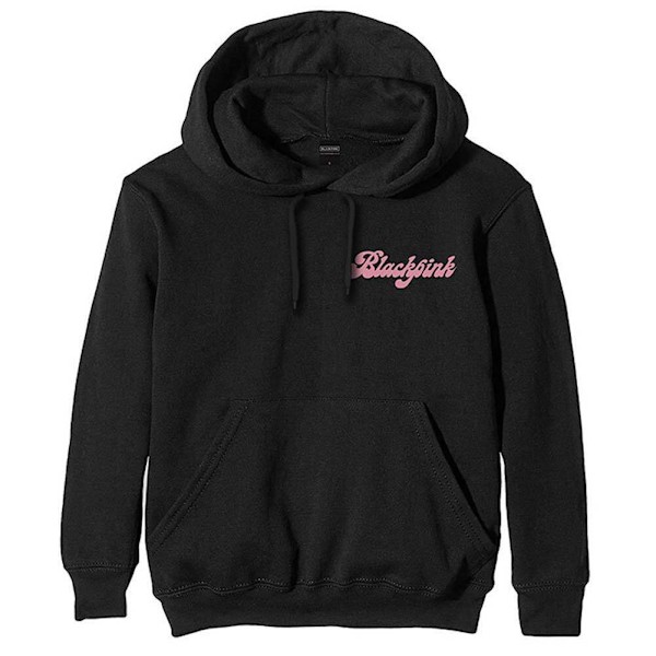 BlackPink Unisex Vuxen Fotografi Hoodie S Svart Black S