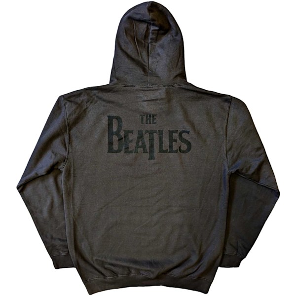 The Beatles Unisex Vuxen Drop T Logo Hoodie M Charcoal Grey Charcoal Grey M