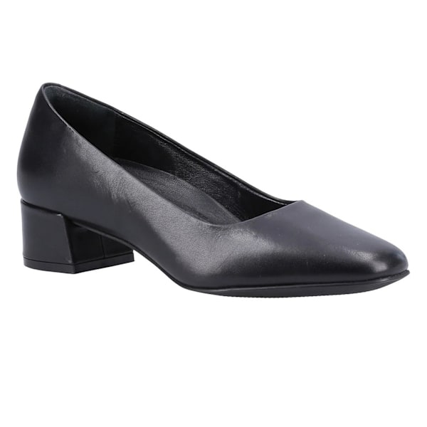 Hush Puppies Dam/Dam Alina Läder Court Skor 4 UK Svart Black 4 UK