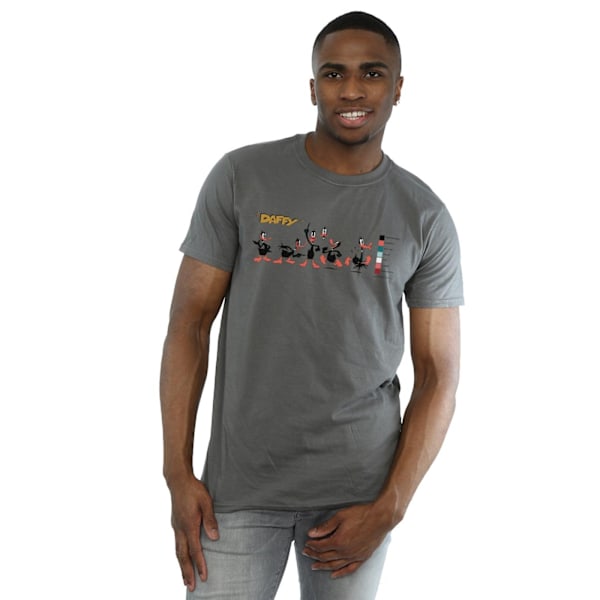 Looney Tunes Herr Daffy Duck Färgkod T-shirt M Charcoal Charcoal M