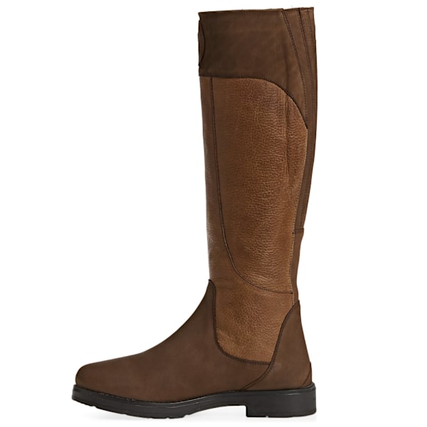 Moretta Dam/Dam Pamina Läder Country Boots 4 UK Wide Br Brown 4 UK Wide