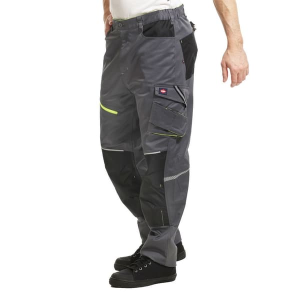 Lee Cooper Reflex Holsterficka Arbetsbyxor Cargo Herr 4 Grey/Black 42R
