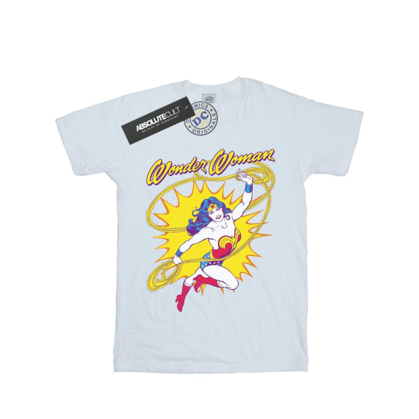 DC Comics Herr Wonder Woman Leap T-shirt L Vit White L