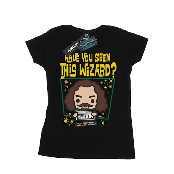 Harry Potter Dam/Kvinnor Sirius Black Azkaban Junior Bomull T-shirt Black M