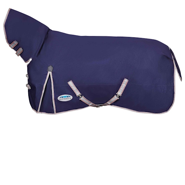 Weatherbeeta Comfitec Essential Combo Neck Hästtäcke Utedäck 6´ Navy/Silver/Red 6´ 5