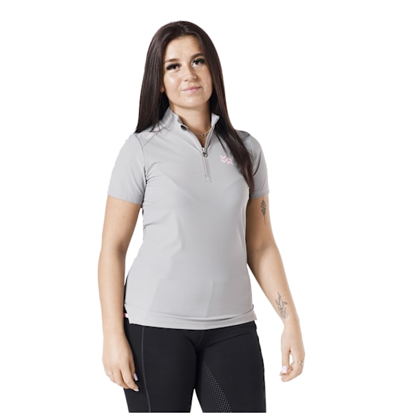Firefoot Barn/Barn Beswick T-shirt L Grå/Rosa Grey/Pink L