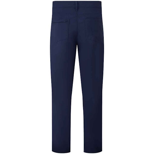 Premier Unisex Vuxen Adapt Stretchchecker Byxor 4XL R Marinblå Navy 4XL R