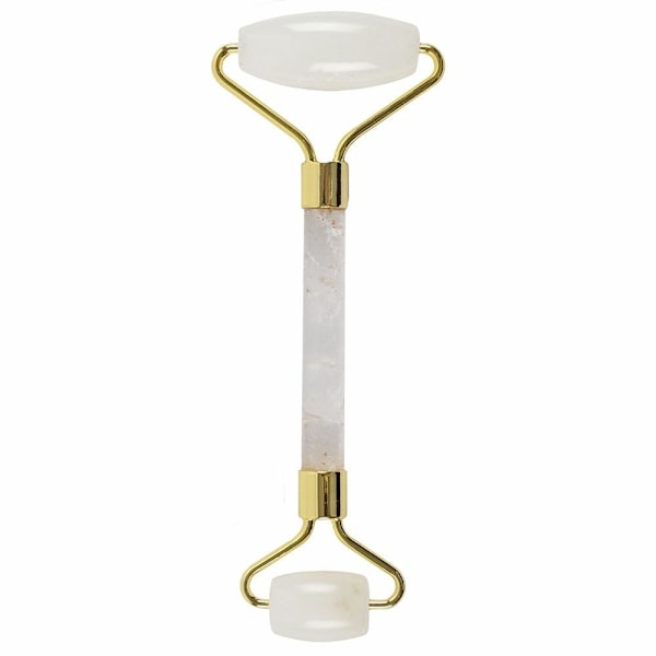 Something Different Quartz Face Roller One Size Vit/Guld White/Gold One Size
