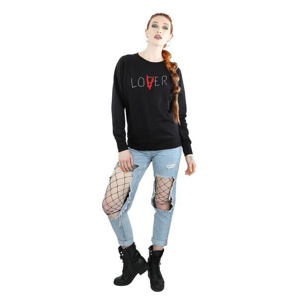 It Dam/Dam Loser Lover Sweatshirt M Svart Black M