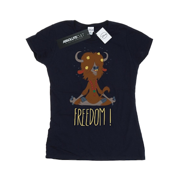 Disney Dam/Kvinnor Zootropolis Yak dom Bomull T-shirt XL Deep Navy XL