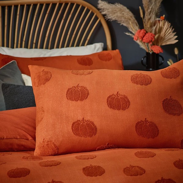 Furn Tufted Bomulls-Pumpadynöverdrag Set Singel Krydda Spice Single