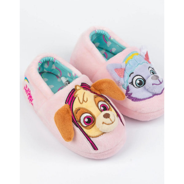 Paw Patrol Girls Skye & Everest 3D Ears Slippers 11 UK Child Pi Pink/Blue 11 UK Child