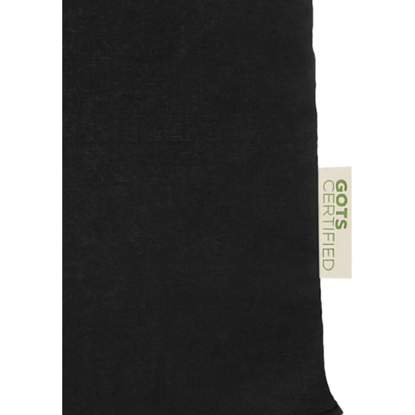 Bullet Orissa Ekologisk Bomull Tote Bag One Size Solid Black Solid Black One Size