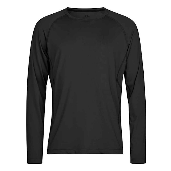 Tee Jays CoolDry långärmad T-shirt XS svart Black XS