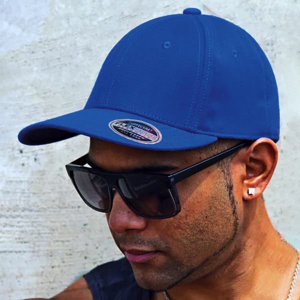 Result Unisex Core Kansas Flex Baseball Cap (2-pack) S/M Viv Vivid Blue S/M
