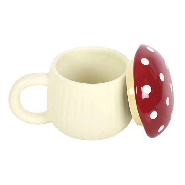 Något Annorlunda Svamppkopp En Storlek Kräm/Röd Cream/Red One Size