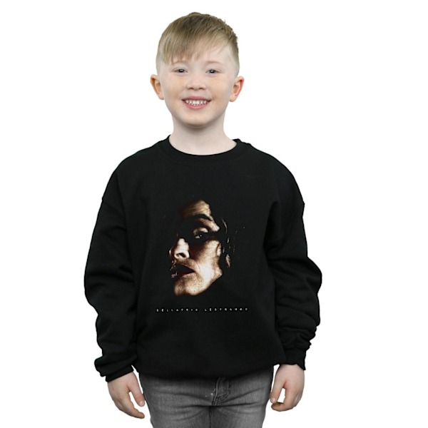 Harry Potter Boys Bellatrix Lestrange Porträtt Sweatshirt 7-8 år Black 7-8 Years