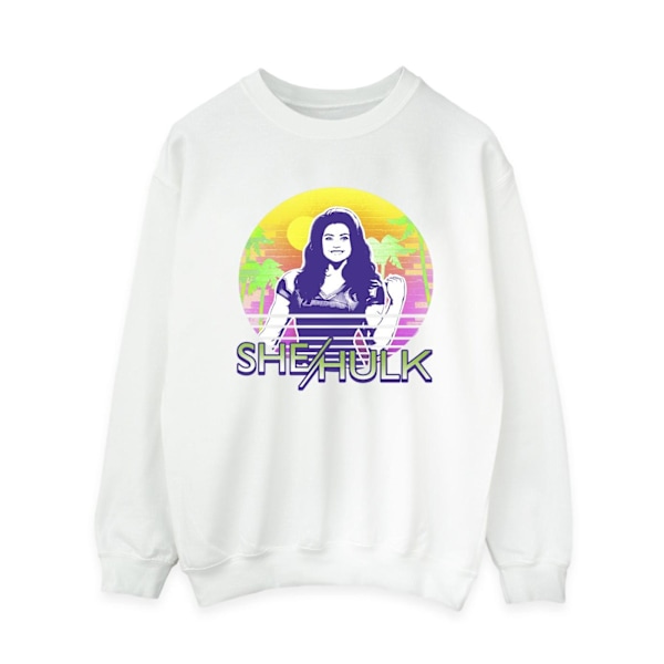 Marvel Dam She-Hulk: Attorney At Law Sunset Smile Tröja White L