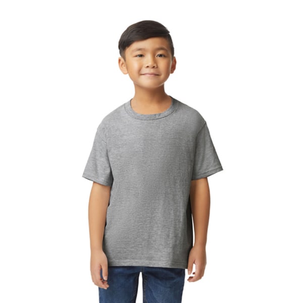 Gildan barn/barn Softstyle mellanvikts T-shirt 3-4 år Spo Sports Grey 3-4 Years