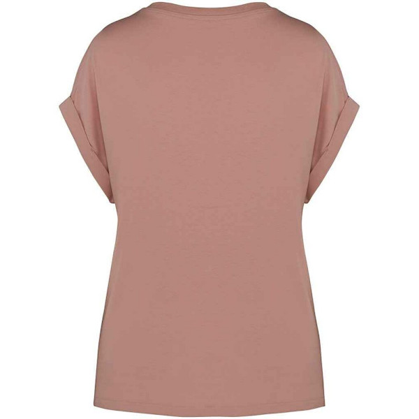Native Spirit T-shirt med rullade ärmar för kvinnor/damer, storlek L, Petal Rose Petal Rose L