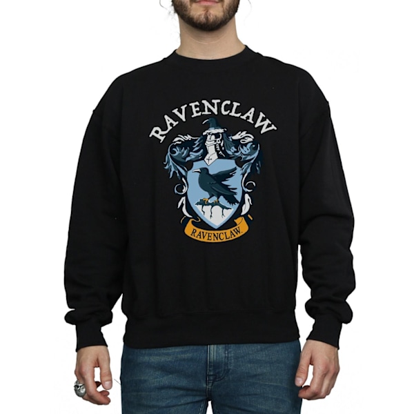 Harry Potter Herr Ravenclaw Sweatshirt M Svart Black M