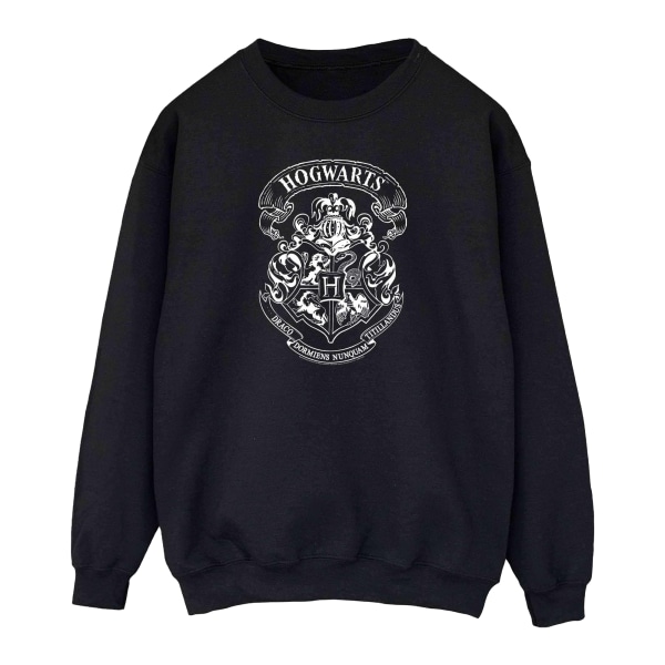 Harry Potter Dam/Dam Hogwarts Crest Sweatshirt L Svart Black L