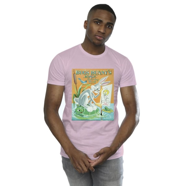 Looney Tunes Herr Bugs Bunny Målarbok T-shirt S Baby Rosa Baby Pink S